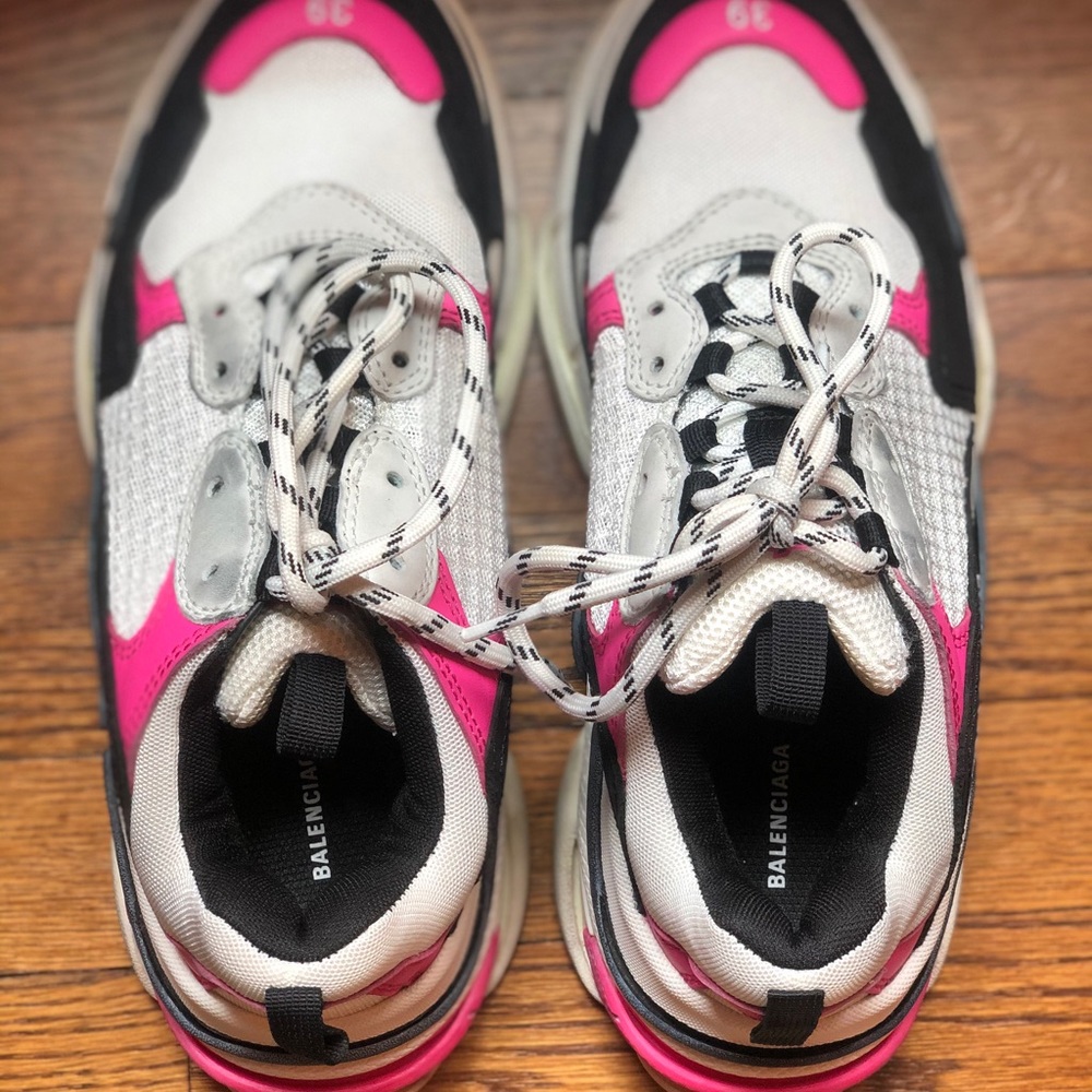 Balenciaga Triple S Pink/Black/White - Picture 3 of 5